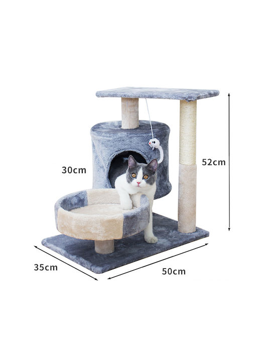 eBest Cat Trees Gray 50x35x52cm