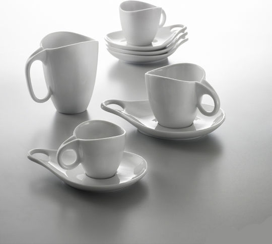 Casa Bugatti Set Cesti Cappuccino 6 Bucăți