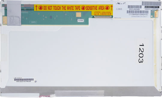 Οθόνη Laptop 15.4'' 1680x1050 Wsxga+ Ccfl 30pin Laptop Screen Monitor Κωδ 1-1203