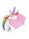 Alouette Umbrelă pentru copii Baston Roz cu diametrul de 45cm.