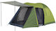 Salty Tribe Camping Tent Tunnel Green 3 Seasons For 4 People 420x250x200cm