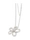 Sharks Bay Clothing Charm mit Design Blume aus Stahl mit Zirkon