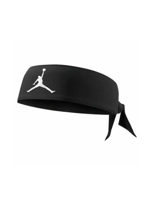 Elastisches Sport-Stirnband Jordan Jumpman Schwarz