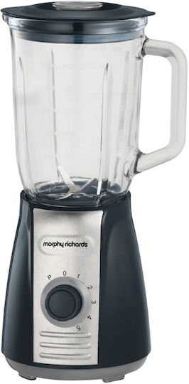 Morphy Richards Mixer mit Glas Kanäta 1,5 l Schwarz 403010