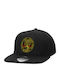 Cobra Kai Strike First Dojo Adult Hat Flat Snapback Black 100% Cotton Twill Adult Unisex One Size