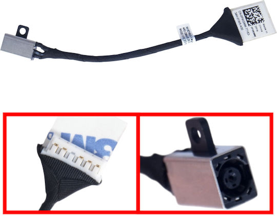 DC Power Jack Dell Fwgmm 0fwgmm 450.09w05.0001 450.09w05.0011 450.09w05.0021 Code 1-3505