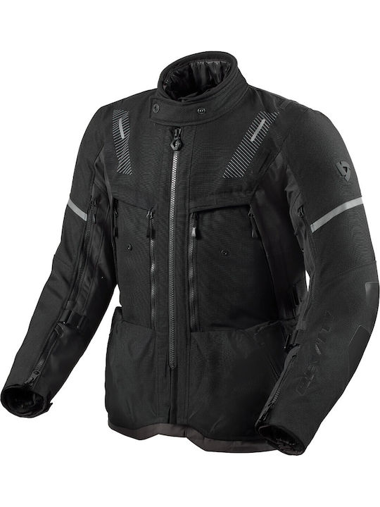 Rev'IT Sand 5 H2O Winter Men's Motorcycle Jacket Waterproof Silver / Anthracite