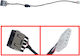 Power Supply Socket with Cable for Lenovo