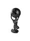 Decorative Figurine Atlas 565tnl1359 13x13x31cm Black Aberto Design Polyester