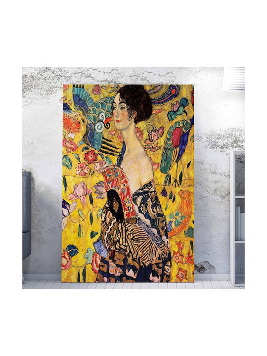 Painting 50x70 A-g Lady with Fan Gustav Klimt 265vga1512 50x70