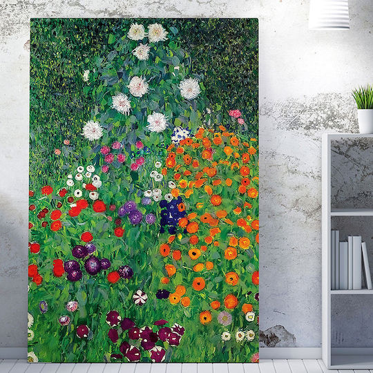 Πίνακας 70x100 A-g Flower Garden Gustav Klimt 684gst1144 70x100