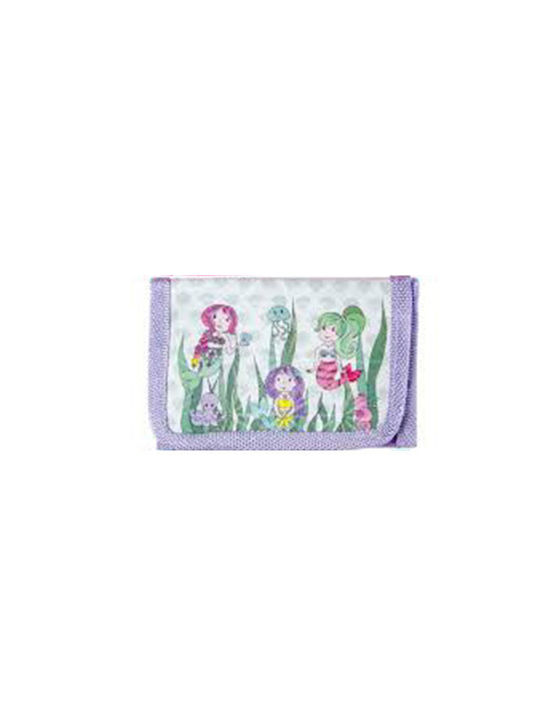 Mermaid Wallet 12x8cm Purple