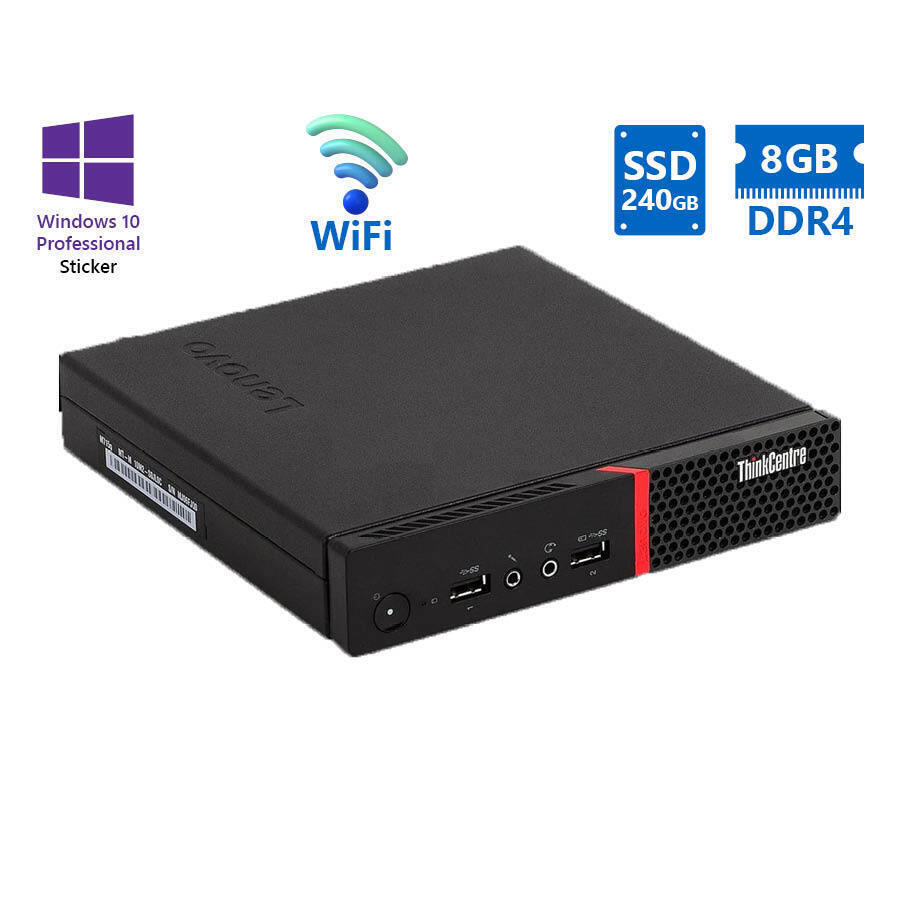 Lenovo ThinkCentre M715q Tiny Refurbished Grade A (Ryzen 3-2200GE