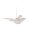Hanging Decorative Seagull Fb94301 Albizia Wood Whitewash 65x40x16-96y Cm