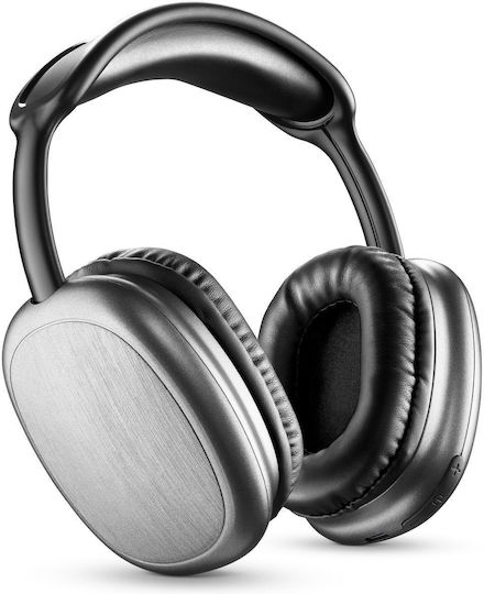 Cellular Line Maxi 2 Kabellose Bluetooth Über Ohr Kopfhörer mit 22 Stunden Betriebszeit Schwarz