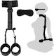 SMD Bond & Blind, Neck & Hands Restraint System Σετ με Μάσκα BDSM Kit σε Μαύρο Χρώμα 2τμχ
