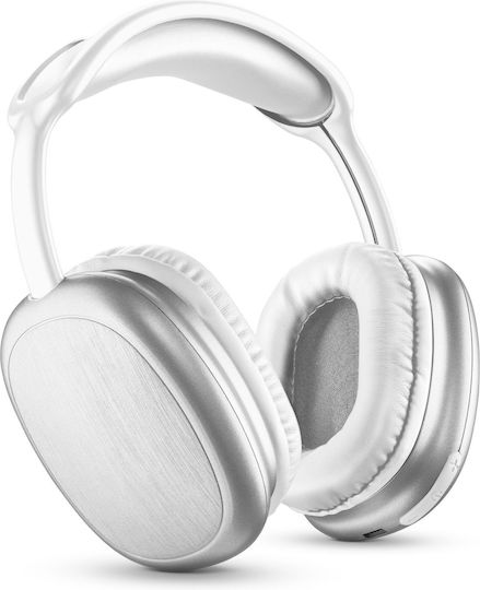 Cellular Line Maxi 2 Kabellose Bluetooth Über Ohr Kopfhörer mit 22 Stunden Betriebszeit Weiß