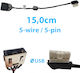 DC Power Jack Plug for Laptop Lenovo G70-35 G70-50 G70-80 G70-70 Z70-80 Type B Dc30100lm00