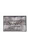 Sdim Entrance Mat Carpet Non-Slip Backing Lima 002 Home Sweet Home 50x75cm Thickness 8mm