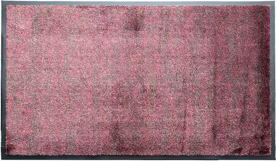 Sdim Entrance Mat Carpet Non-Slip Backing Soft & Design 019 Suede 019 Suede Maroon 55x90cm Thickness 8mm