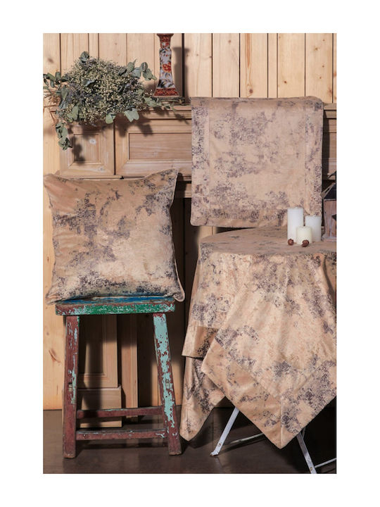 Tischdecke Pls-tb1084 Samt Leder Natürliches Sa...