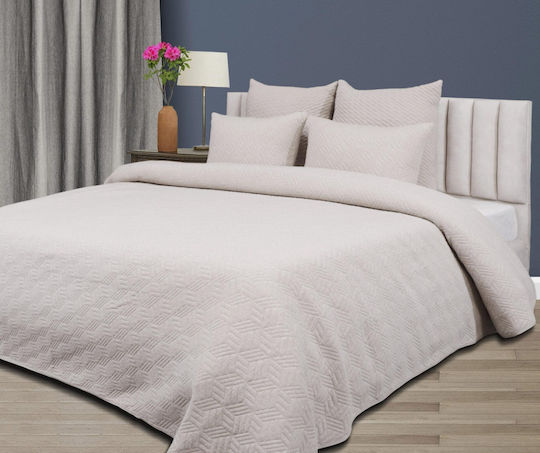 Liolios Home Rhombus Set Față de Pernă Bej 50x70cm.