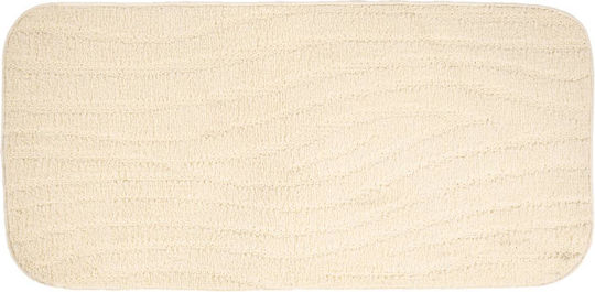 Sdim Rutschfest Badematte Mikrofaser Rechteckig 801-50100-WH White 50x100cm