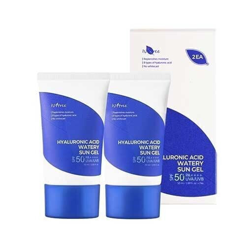 Isntree Hyaluronic Acid - Watery Αντηλιακό Gel Προσώπου SPF50+ 2x50ml