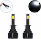 Nighteye Lamps Car & Motorcycle H1 LED 6500K Cold White 12-24V / 32V 72W 2pcs