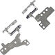 Hinges Bracket Set Laptop Asus X515 X515d X515da Fl8700 R565m V5200 13nb0sr0m05011 13nb0sr0m06011 Left & Right No Brackets Code 1-hng0599