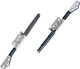 Hinges Bracket Set Laptop Apple 15" Macbook Pro A1286 Mb133 Mb134 Mb470 Mb471 Mb985 Mb986 Md103 Md104 Left & Right No Brackets Code 1-hng0598