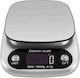Digital Kitchen Scale Up To 10kg Silver