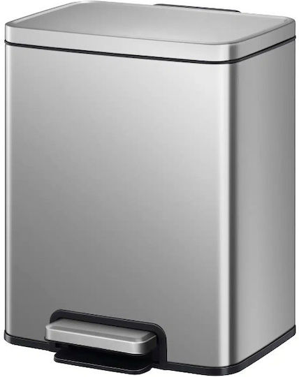 Eko Madison Inox Perie de toaletă 12lt Argintiu