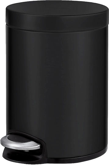 Eko Serene Inox Badezimmer Mülleimer Schwarz