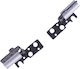 Hinges Bracket Set Laptop Asus Zenbook 14 Ux425 U4700 U4700j Ux425-l Ux425-r Silver Left & Right No Brackets Code 1-hng0614