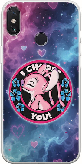 Hülle I Choose You Pink Xiaomi Mi A2 Lite Flexibles TPU Transparentes Silikon
