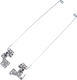 Hinges Bracket Set Toshiba Satellite C660 A665 A660 A665d A660d C660 C660d-11e P755 P750 Hinges Am0h0000100 Am0h0000200 Am0cx000200 Amocx000400 Amocx000300 Code 1-hng0098
