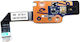 Power Button Board Power Button Board Cable Hp Envy 4-1000 Series Pro 4-b Envy 6-1000 6-1001tx 6-1113tx Ultrabook 4t 455m1832l Qau30 Ls-8663p 688003-001 455m1832l Oem Κωδ.1-brd108