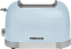 Schneider Feeling’s Φρυγανιέρα 2 Θέσεων 815W Μπλε