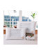 Sofa-Kissen Flieder 45x72cm