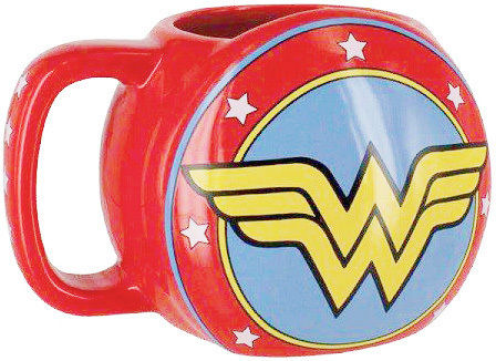 3D Wonder Woman DC Superhero Mug for Hot Beverage