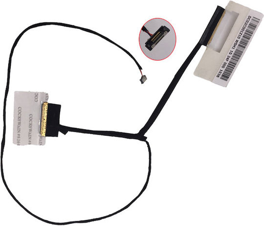 Flex Screen Cable for Acer Travelmate 8481 8481g 8481t 8481tg Tm8481 Tm8481g Dc02c001z10 Oem Code 1-flex0814