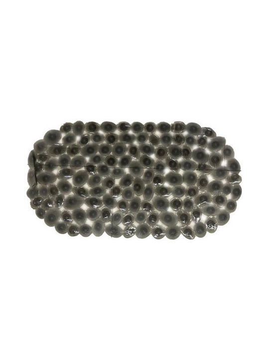 Chios Hellas Non-Slip Bath Mat 31289 Black Velvet-Black Metal