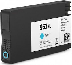 Μελάνι Hp Συμβατό 963xl C 3ja27ae Updated Chip Firmware 27 01 2025 Σελίδες:1600 Cyan 9010 9012 9013 9014 9015 9016 9019 9020 9022 9025 9023