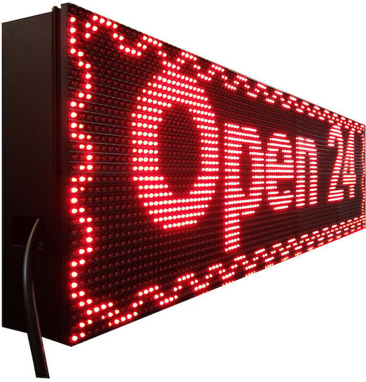 LED Beschriftung Einseitig Wasserdicht 100x20cm
