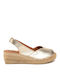 Bernia Women's Platform Espadrilles Gold