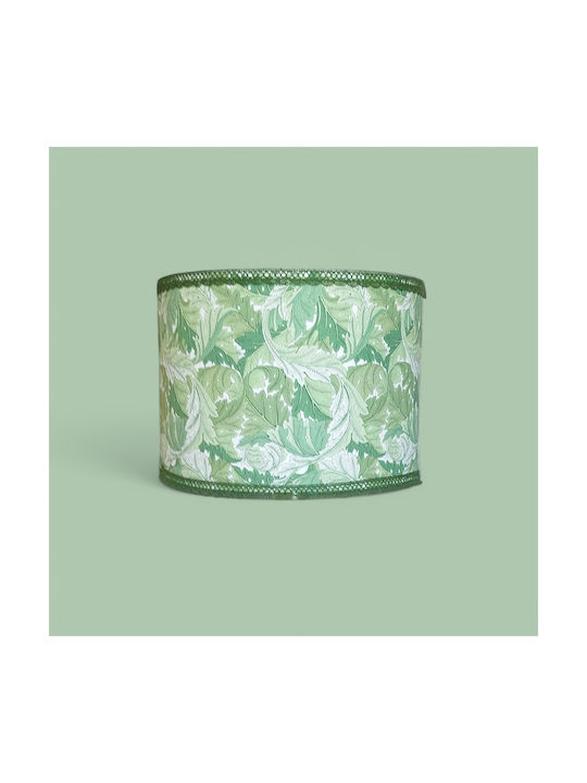 Ceiling Light Dark Green Leafs Dimensions 35*25 E27