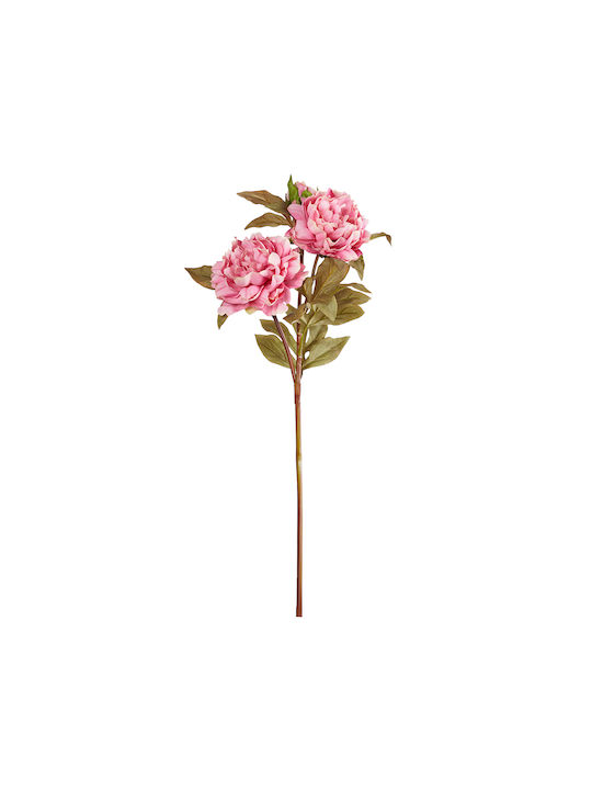 Peony Fabric Branch 75cm A33818 Fuchsia