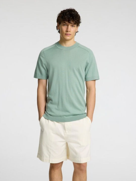 Selected T-shirt Iceberg Green