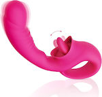 SMD Double Trouble Dublu Vibrator 18.7cm Fuchsia